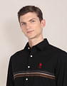U.S. Polo Assn. Pure Cotton Horizontal Stripped Shirt