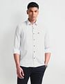 Arrow Sport Geometric Print Manhattan Slim Shirt