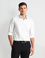 Arrow Manhattan Slim Windowpane Checked Shirt