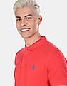 U.S. Polo Assn. Brand Embroidered Pique Polo Shirt