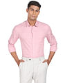 Arrow Manhattan Slim Fit Grid Tattersall Check Shirt