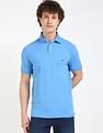 Tommy Hilfiger Solid Regular-Fit Cotton Polo Shirt