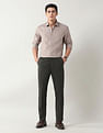 Arrow Mid Rise Slim Fit Trousers