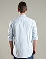 Tommy Hilfiger Striped Regular Fit Cotton Shirt
