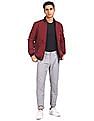 Flying Machine High Neck Solid Jacket