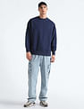 Flying Machine Crew Neck Oversized Sweatshirt