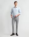 Arrow Newyork Tartan Check Autoflex Trousers