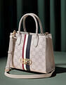 U.S. Polo Assn. Carol Monogram Satchel Bag