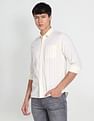 Flying Machine Vertical Stripe Slim Fit Shirt