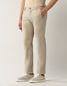 Arrow Sport Twill Slim Fit Solid Chinos