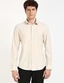 Calvin Klein Jeans Solid Slim-Fit Knit Shirt
