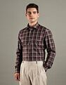 Tommy Hilfiger Dark Large Checked Regular Shirt