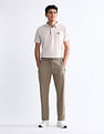USPA Active Mid Rise Solid Active Track Pants