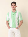 U.S. Polo Assn. Vertical Striped Summer Splash Polo Shirt