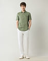 Arrow Sport Pure Linen Slim Fit Shirt