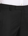 Arrow Newyork Geometric Weave Formal Trousers