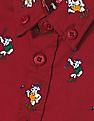 U.S. Polo Assn. Kids Boys Button Down Collar Printed Shirt