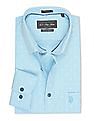 USPA Tailored Slim Fit Dobby Shirt