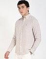 Tommy Hilfiger Checks Regular-Fit Linen Shirt