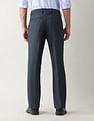 Arrow Textured Regular Fit Dobby Trousers