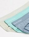 Calvin Klein Underwear Low Rise Solid Multi Briefs - Pack of 3