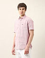 Arrow Sport Heathered Regular Fit Air Soft Shirt