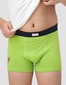 USPA Innerwear Boys Solid Cotton Spandex IKTA Trunks - Pack Of 2