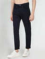 Flying Machine Stone Wash Slash Slim Tapered Fit Jeans