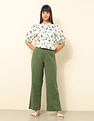 U.S. Polo Assn. Women Floral Printed Regular fit Shirt