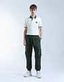 Flying Machine Twill Relaxed Fit Joggers