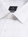 Arrow Manhattan Slim Windowpane Checked Shirt