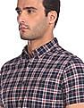 Flying Machine Short Sleeve Check Shirt