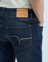 Flying Machine Slash Slim Tapered Washed Jeans