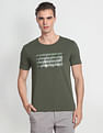 Arrow Newyork Crew Neck Brand Print T-Shirt