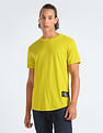 Calvin Klein Logo Badge Turn Up Sleeve T-Shirt