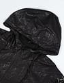 Flying Machine Brand Print Hooded Jacket