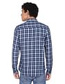 Flying Machine Plaid Check Cotton Shirt
