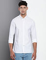 Tommy Hilfiger All Over Script Slim Flex Shirt