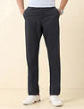 U.S. Polo Assn. Solid Riley Straight Fit Trousers