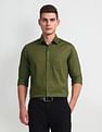 Arrow Self Design Slim Fit Shirt
