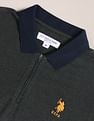 U.S. Polo Assn. Solid Long Sleeve Polo Shirt