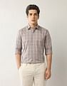 Arrow Geometric Printed Dobby Shirt