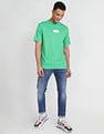 Flying Machine Brand Print Relaxed Fit T-Shirt