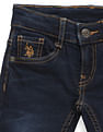 U.S. Polo Assn. Kids Boys Slim Fit Dark Wash Jeans