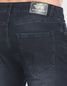 Flying Machine Stone Wash Slash Slim Fit Jeans