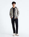 Flying Machine Pure Cotton Hooded Shirt