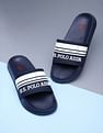 U.S. Polo Assn. Men Embossed Logo Lightweight Nilsson Slides