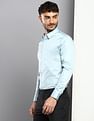 Calvin Klein Jeans Stretch Satin Solid Casual Shirt