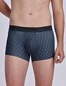 Calvin Klein Underwear Low Rise Printed Blue Trunks