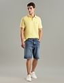 Tommy Hilfiger Solid Regular-Fit Cotton Polo T-Shirt